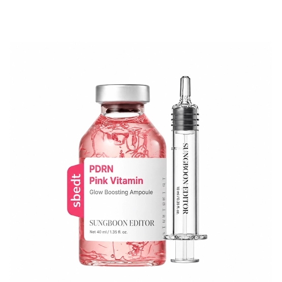Sungboon Editor PDRN Pink Vitamin Glow Boosting Ampoule 40ml