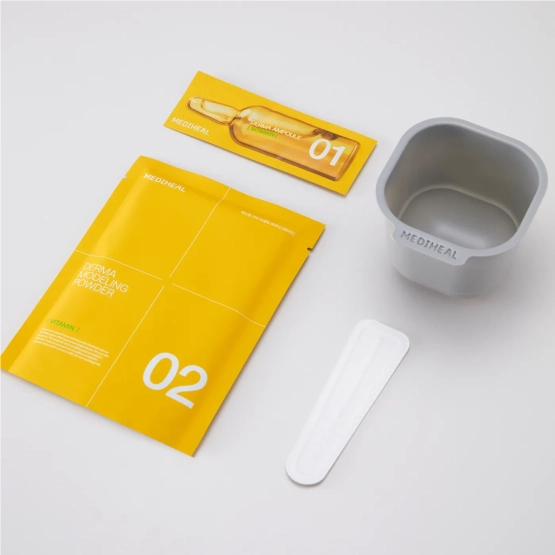 MEDIHEAL Derma Modeling Pack Vitamin Mask 28g+2ml