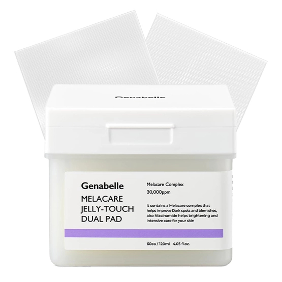 Genabelle Melacare Jelly-Touch Dual Pad 60pcs
