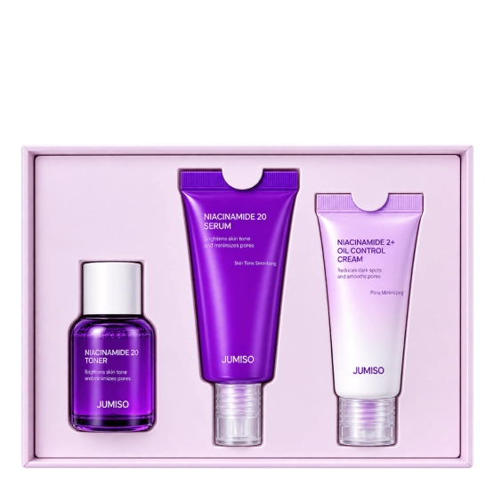 Jumiso Niacinamide Starter Kit Mini face skincare set 3x20ml