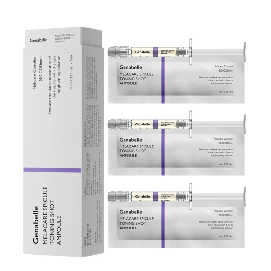 Genabelle Melacare Spicule Toning Shot Ampoule 3x1ml