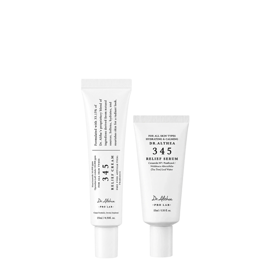 Dr.Althea Zestaw 345 Relief Cream 15ml + 345 Relief Serum 15ml