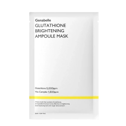 Genabelle Glutathione Brightening Ampoule Mask 1pc