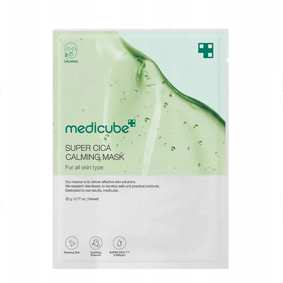Medicube Super Cica Calming Sheet Mask for Sensitive Skin 22 g
