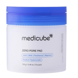 Medicube Zero Pore Pad 2.0 Exfoliating Pore-Tightening Toner Pads with AHA/BHA/PHA, 70 pcs