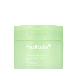 Medicube Exosome Cica Calming Facial Pads with Centella Asiatica for Sensitive Skin, 100 pcs