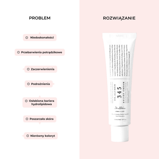 Dr.Althea 345 Relief Cream Repairing Face Cream with Resveratrol 50 ml