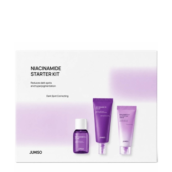 Jumiso Niacinamide Starter Kit Mini face skincare set 3x20ml