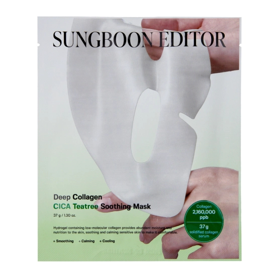 Sungboon Editor Deep Collagen Cica Teatree Soothing Mask