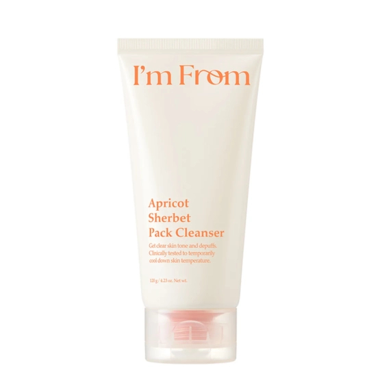 I'm From Apricot Sherbet Pack Cleanser 120g