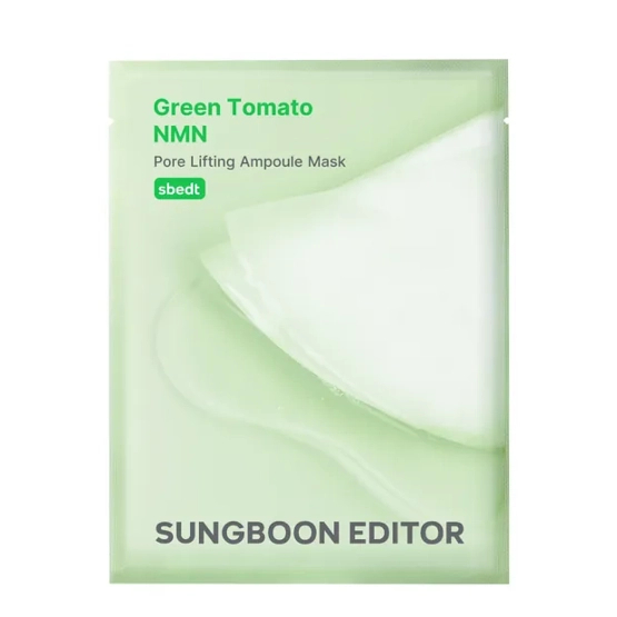 Sungboon Editor Green Tomato NMN Pore Lifting Ampoule Mask