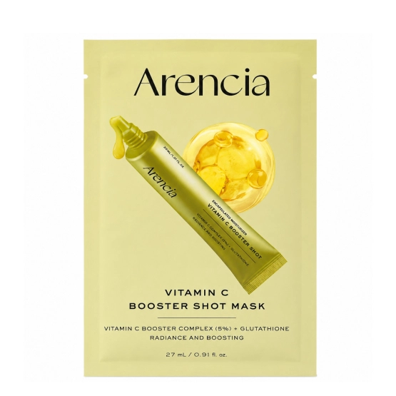Arencia Vitamin C Booster Shot Mask Brightening sheet mask 1pc