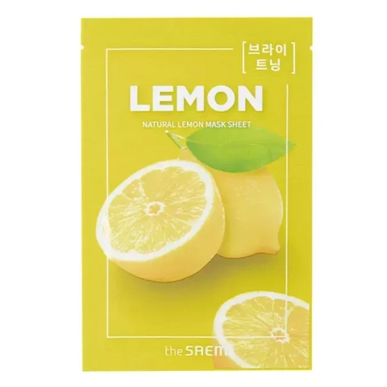 The Saem Natural Lemon Mask Sheet