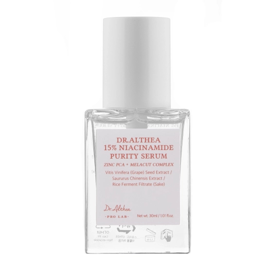 Dr.Althea 15% Niacinamide Purity Serum for Brightening & Blemish Control 30 ml