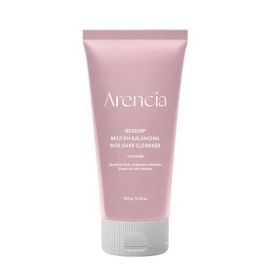 Arencia Rosehip Mild PH Balancing Rice Cake Cleanser 150ml