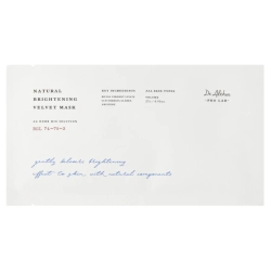 Dr.Althea Natural Brightening Velvet Sheet Face Mask, 27 g