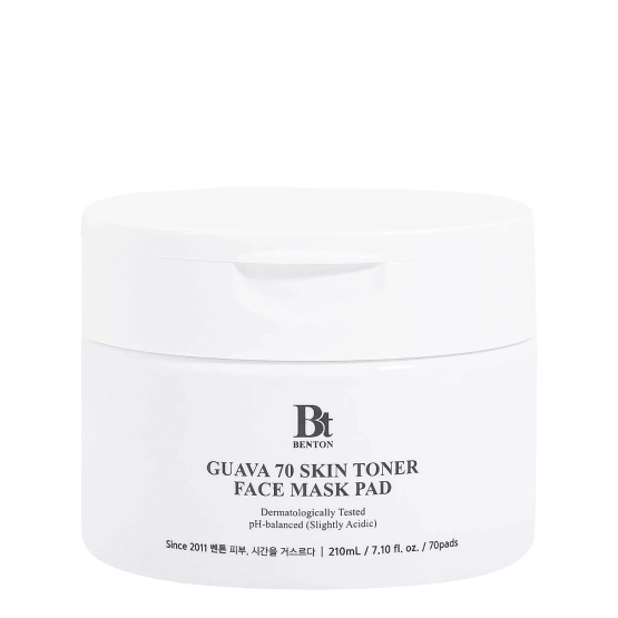 Benton Guava 70 Skin Toner Face Mask Pad 70pcs