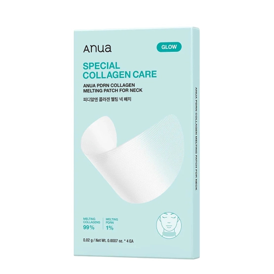 Anua PDRN Collagen Melting Patch For Neck 4pcs