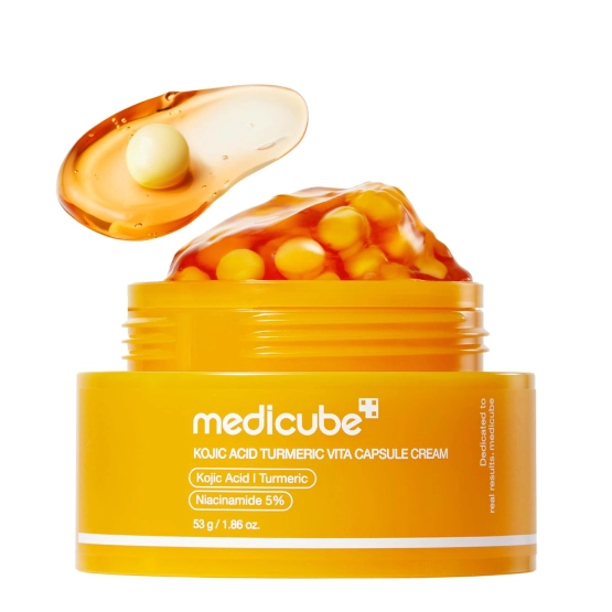 Medicube Kojic Acid Turmeric Vita Capsule Cream  Brightening face cream 53g