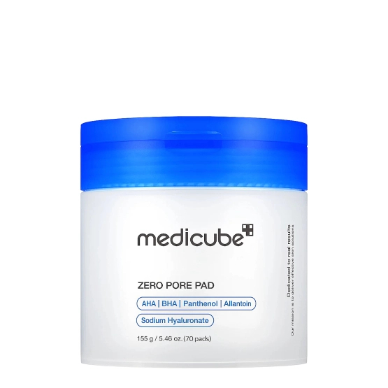 Medicube Zero Pore Pad 2.0 Exfoliating Pore-Tightening Toner Pads with AHA/BHA/PHA, 70 pcs