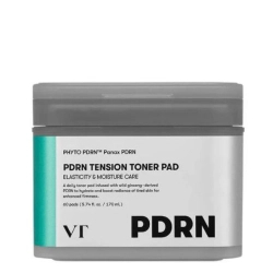 VT Cosmetics PDRN Tension Face Toner Pad 60pcs