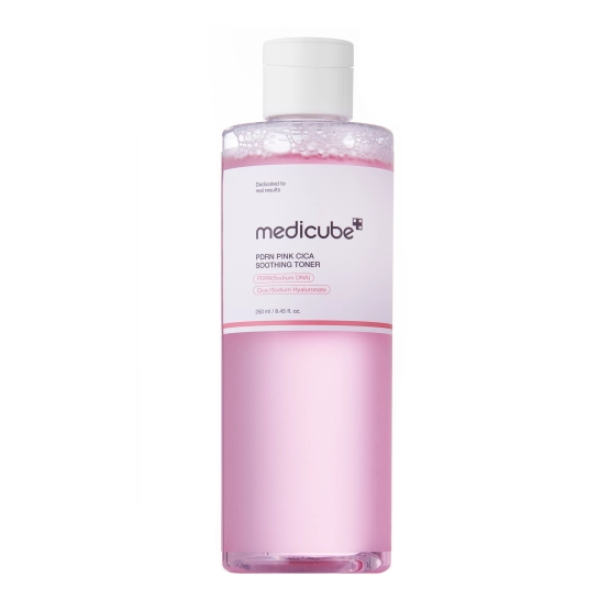 Medicube PDRN Pink Cica Soothing Toner, Moisturizing & Brightening Face Toner 250 ml