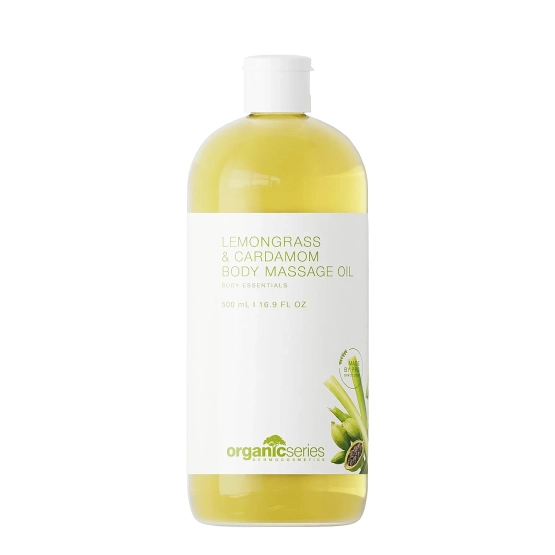 Organic Series Body Massage Oil LEMONGRASS&CARDAMON 500ml