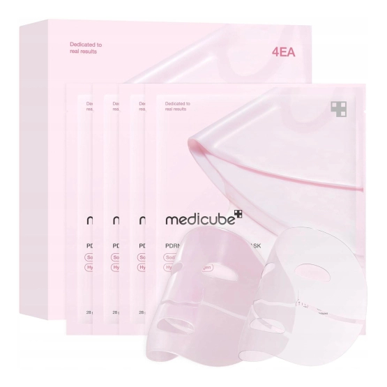 Medicube PDRN Pink Collagen Gel Face Mask Set, 4 pcs
