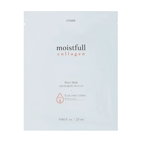 Etude House Moistfull Collagen Deep Sheet Mask 1pc