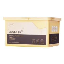 Medicube Deep Vita C Daily Quick Brightening Sheet Mask Set for Face, 30 sheets