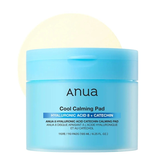 Anua 8 Hyaluronic Acid Catechin Calming Pad 110pcs