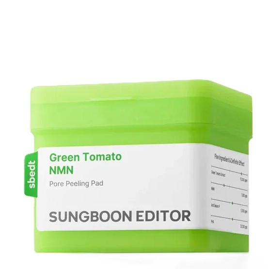 Sungboon Editor – Green Tomato NMN Pore Peeling Pad