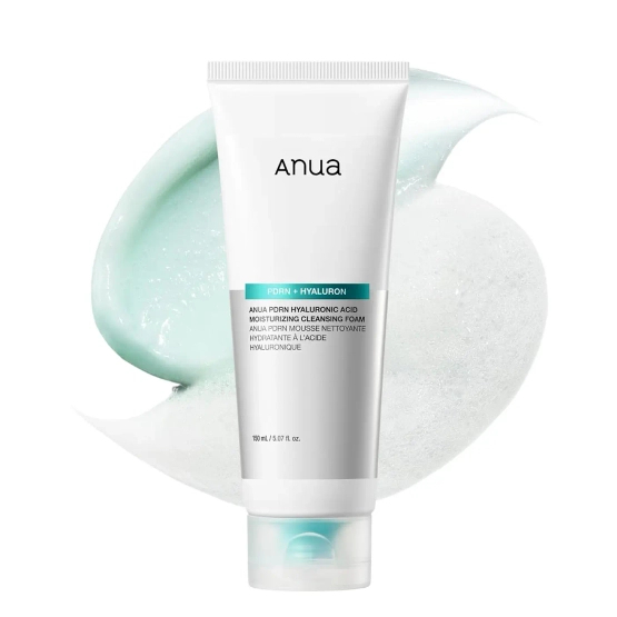 Anua PDRN Hyaluronic Acid Moisturizing Cleansing Foam 150ml
