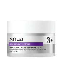Anua Retinol + 3 Peptide Night Repair Cream 50g