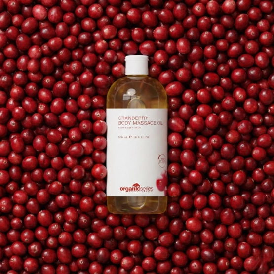Organic Series Body Massage Oil Cranberry 500ml