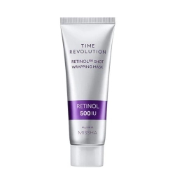 Missha Time Revolution Retinol 500 Shot Wrapping Mask Retinol 100 80g